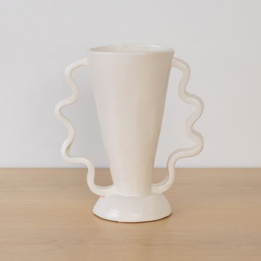 Stretch Vase, White