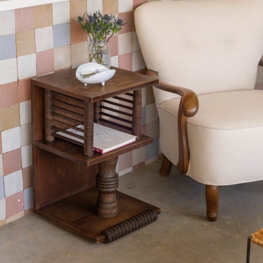 French End Table by Charles Dudouyt